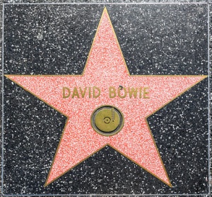 David Bowie's star on Hollywood Walk of Fame